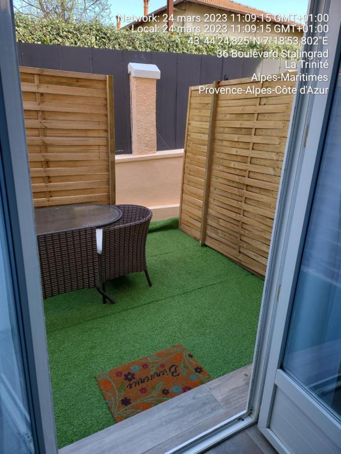 Studio 1 A La Trinite Proche De Nice, Monaco Et L'Italie Экстерьер фото